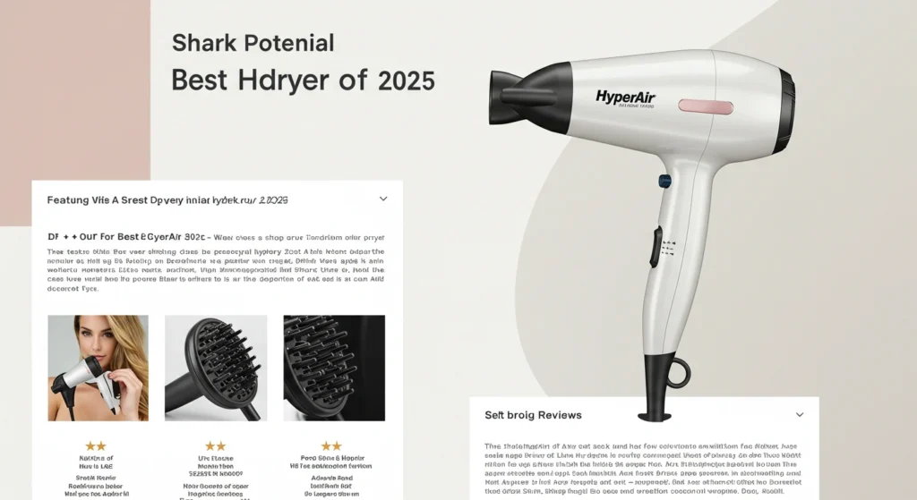 1. Dyson Supersonic vs Shark HyperAir: Which High-End Hair Dryer Wins in 2025?