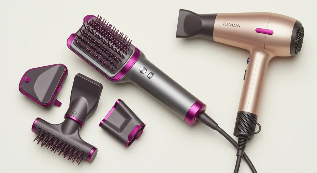 Dyson Airwrap vs Revlon One-Step