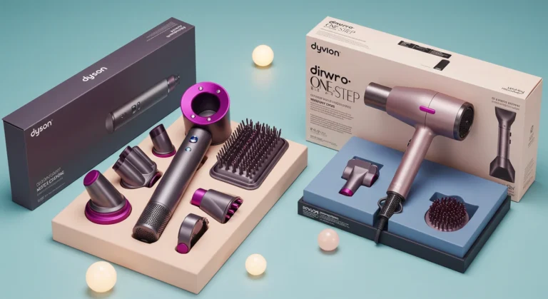 Dyson Airwrap vs Revlon One-Step