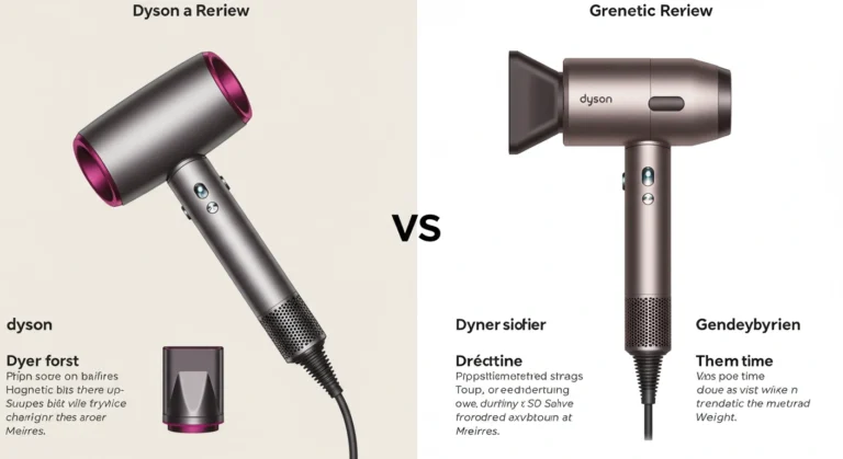 Dyson Supersonic vs generic blow dryer