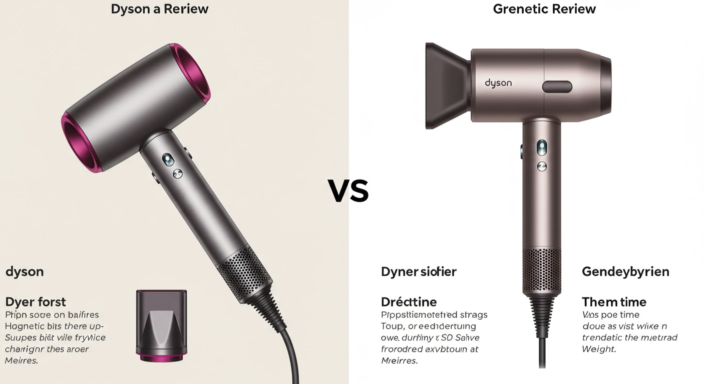 Dyson Supersonic vs generic blow dryer
