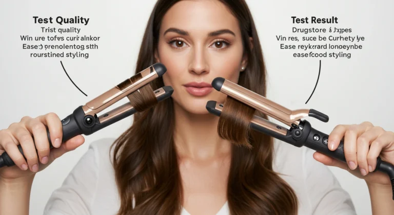 T3 curling iron vs drugstore dupe