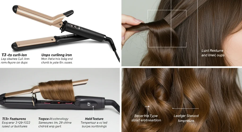 T3 curling iron