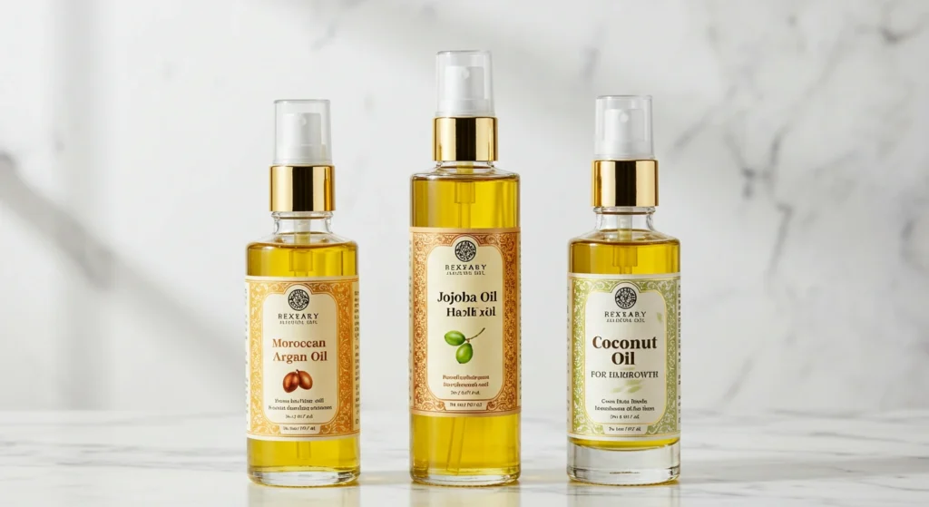 Top 3 Luxury Hair Oils for Hair Growth