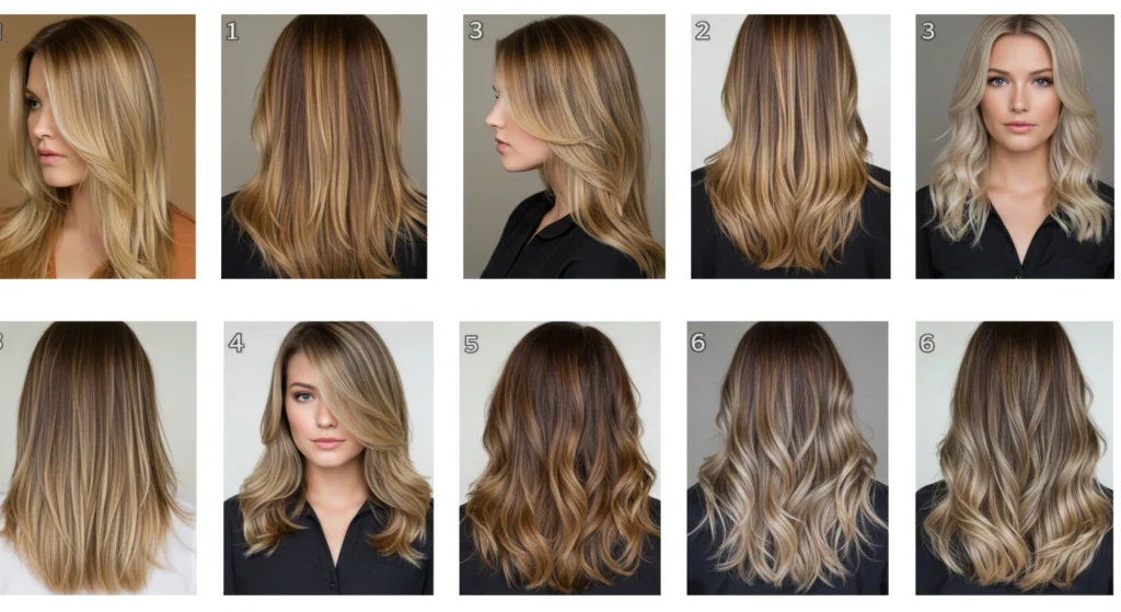 hair colors for balayage
