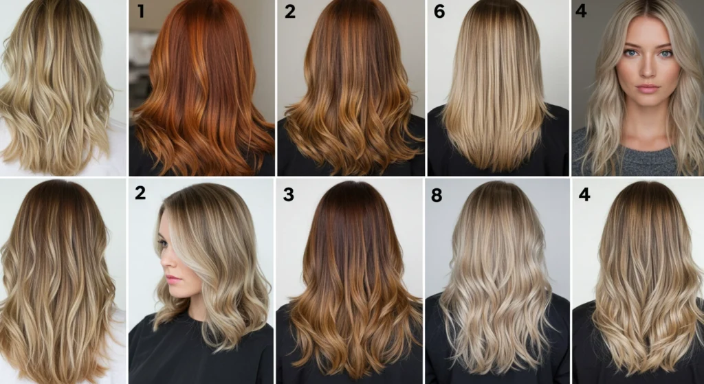 hair colors for balayage