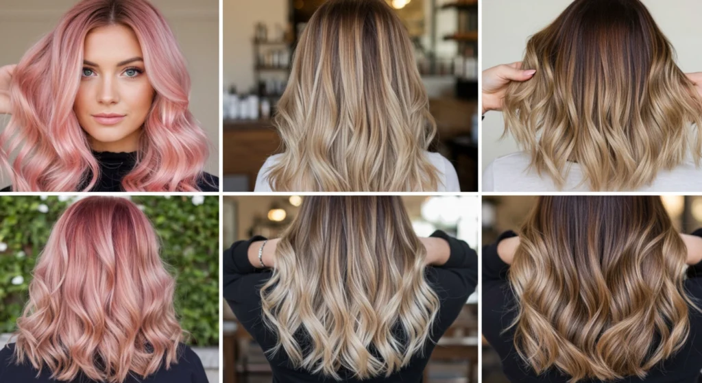 hair colors for balayage