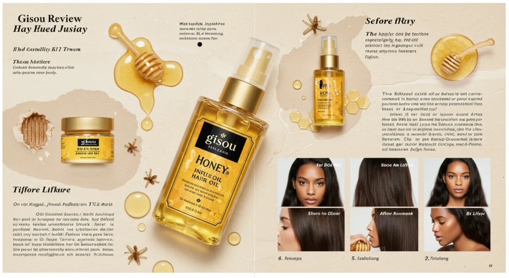 Gisou Honey Infused Hair Oil