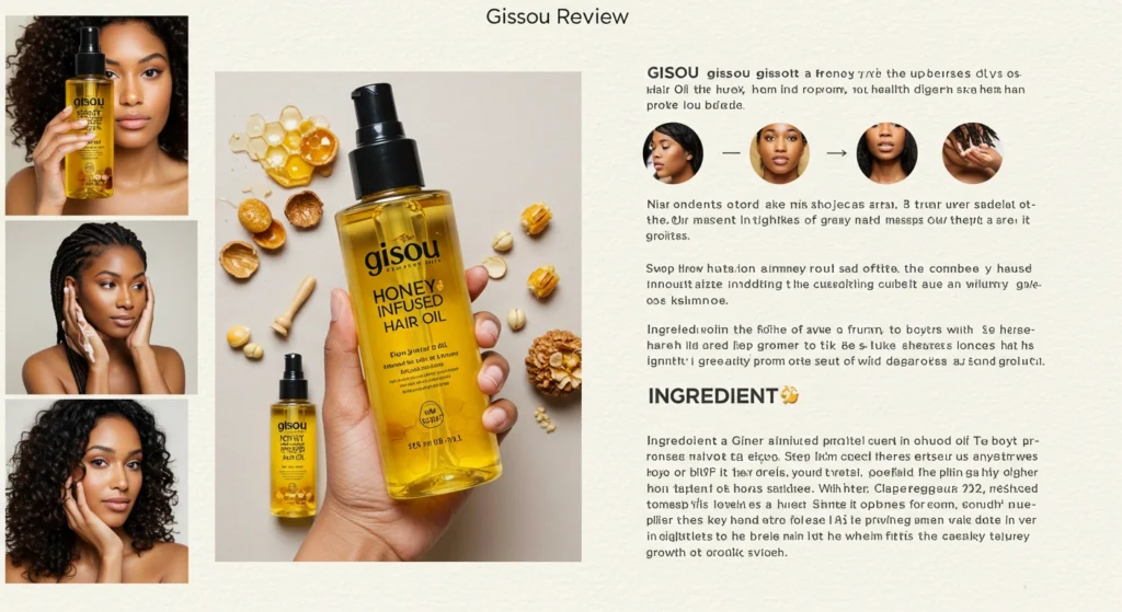 Gisou Honey Infused Hair Oil