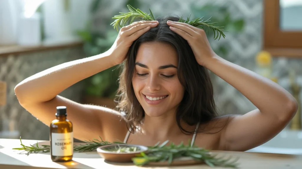 Rosemary oil for hair growth