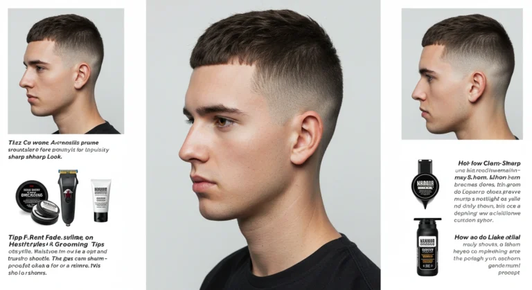 buzz cut fade