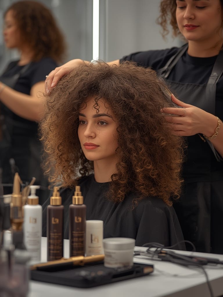 curly hair products