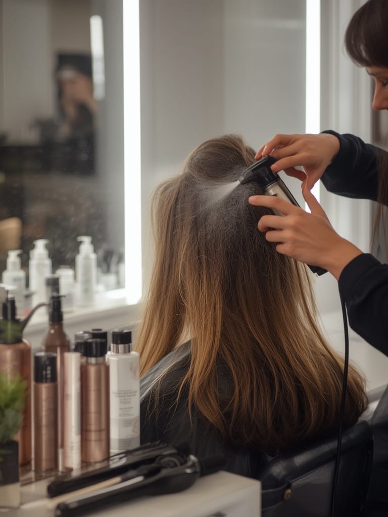 heat protectant spray