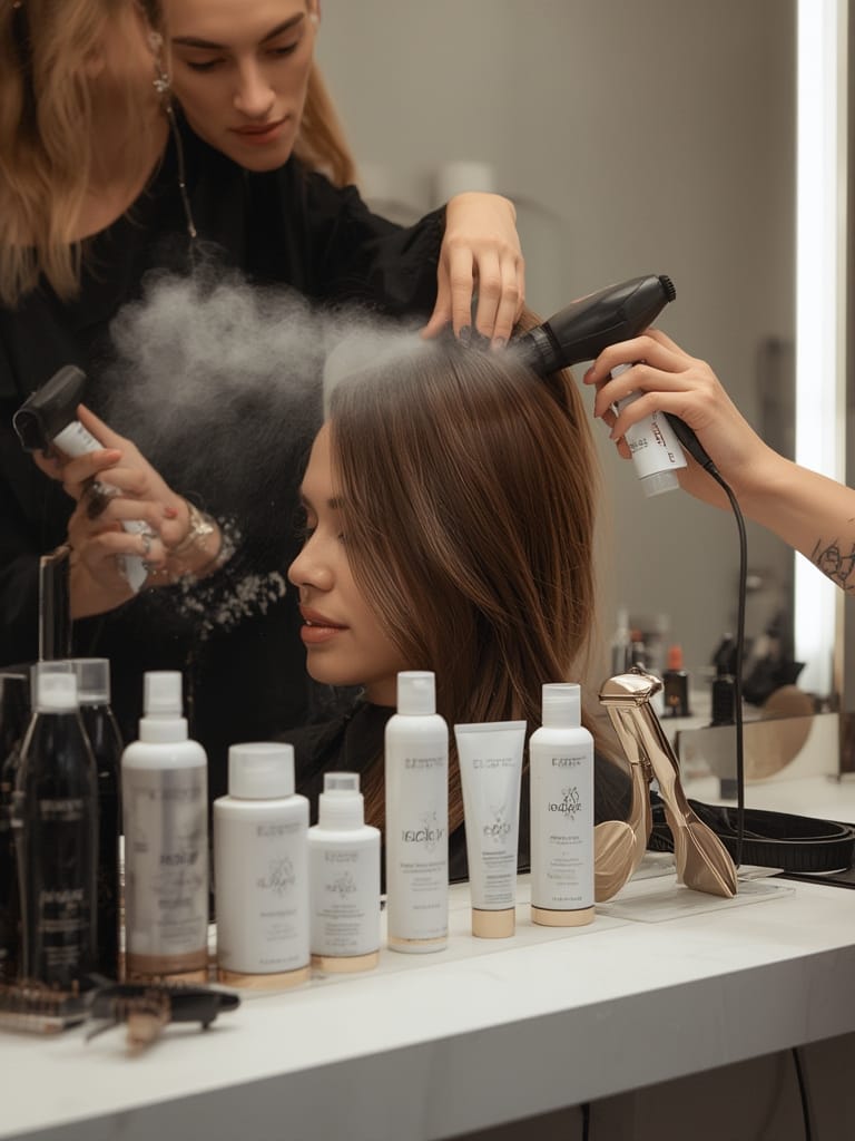 heat protectant spray