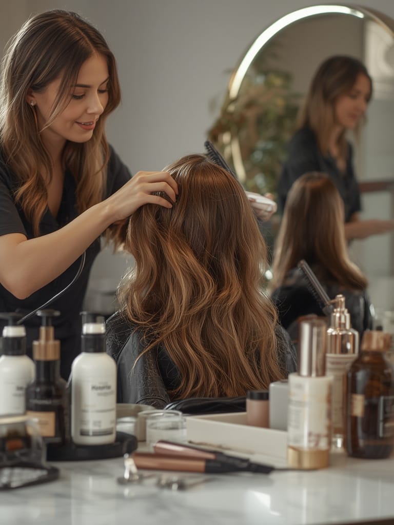 keratin treatment at home